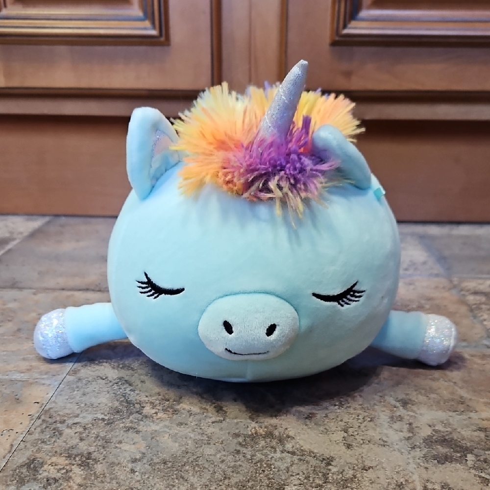 Squishmallows Justice Unicorn With Rainbow Hair